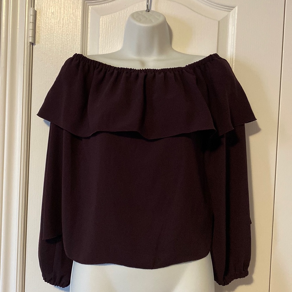 Wilfred Dark purple blouse size S